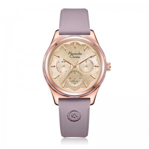 Alexandre Christie AC 2994 Rosegold Full Purple BFRRGLNLP